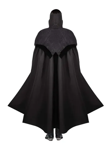Medieval Vintage Vampire Cloak Stand Collar Gothic Cape Halloween Party Cosplay Stage Performance Costume For Adults