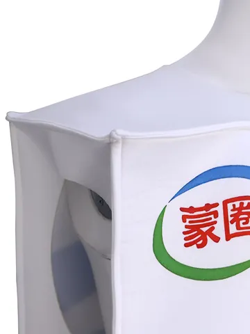 Costume Drôle de Boîte à Lait Nouveauté Fête Cosplay Tenue Unisexe Imprimé Dessin Animé Jumpsuit