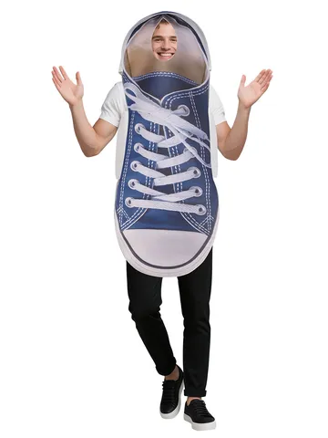 Halloween Couple Novelty Canvas Shoe Cosplay Costume Funny Party Performance Outfit Polyester Sponge