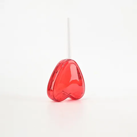 Fashionable Acrylic Mirror Evening Bag Women Luxury Heart Shaped Crossbody Bag Cute Lollipop Chain Shoulder Bag