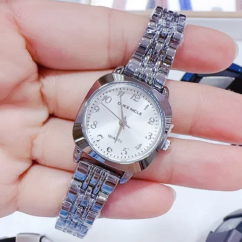 Γυναικείο Τετράγωνο Roloi Quartz Minimalist Stainless Steel Strap Business Casual Fashion Wristwatch
