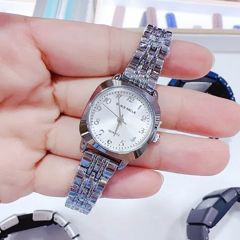 Γυναικείο Τετράγωνο Roloi Quartz Minimalist Stainless Steel Strap Business Casual Fashion Wristwatch