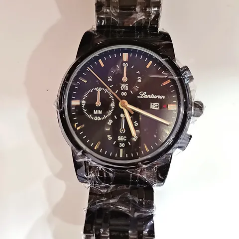 Montre à Quartz Minimaliste pour Homme d'Affaires Boîtier en Alliage Bracelet en Acier Inoxydable Étanche Calendrier Lumineux Chiffres Romains Montre-Bracelet
