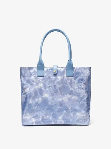 Women Large Capacity Tote Bag Casual DuPont Paper Commuting Handbag Shoulder Bag