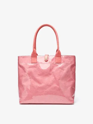 Women Large Capacity Tote Bag Casual DuPont Paper Commuting Handbag Shoulder Bag