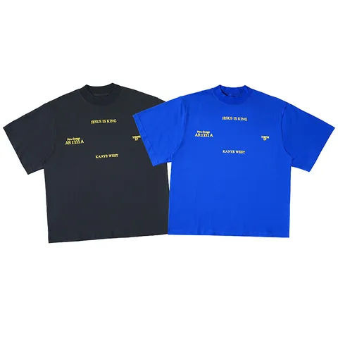 American High Street Buchstaben Print Baumwolle T-Shirt Unisex Lockere Passform Kurzarm Grafik Tee Sommer Casual Fashion Top