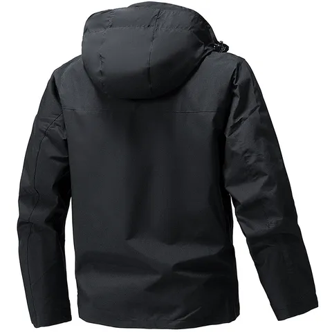Unisex Outdoor Waterdichte Windbreaker Jas Met Capuchon Lichte Werkkleding Lente Herfst Casual Jas