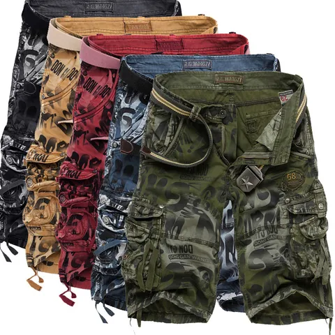 Andrika Casual Fardia Cargo Shorts Parallagis Vamvakika Pollaplon Tsepkon Mikous Gonatou