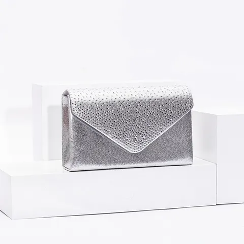 Women Evening Bag Rhinestone Chain Crossbody Bag Luxury Evening Clutch Purse Metallic Glitter Prom Party Shoulder Bag