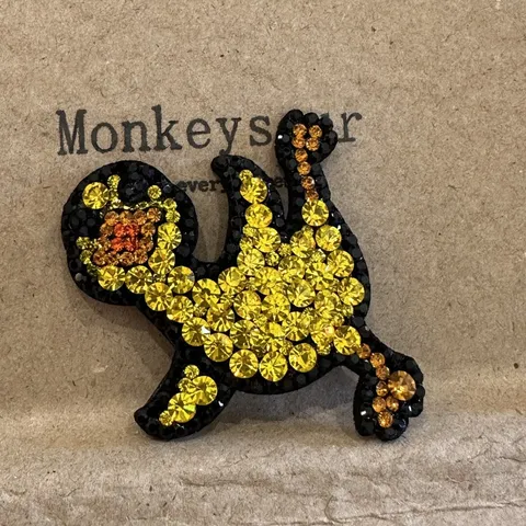 Korean Cute Cartoon Duck Hair Clip Sparkly Rhinestone Alligator Hairpin Side Bangs BB Clip For Women Girls Playful Hair Accessories