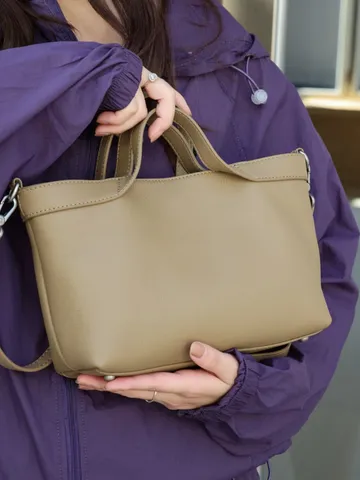 Genuine Cowhide Leather Women Handbag Retro Versatile Single Shoulder Crossbody Bag Fashion Daily Commute Tote Bag