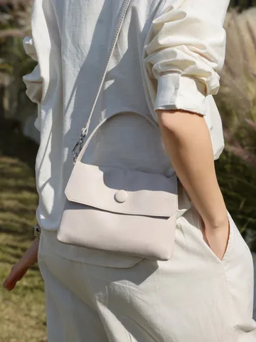 Genuine Leather Women Handbag Top Layer Cowhide Shoulder Crossbody Bag Classic Commute Casual Daily Purse Satchel Bag