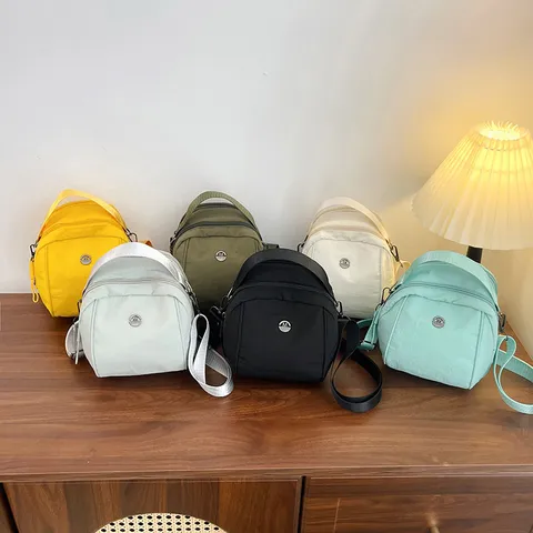 Γυναικείο Casual Nylon Crossbody Τσάντα Ελαφριά Πολυεπίπεδη Shell Τσάντα Ωμού Μεγάλης Χωρητικότητας