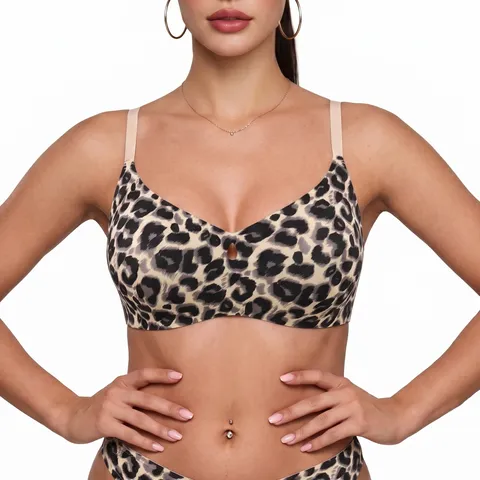 Women's Seamless Wireless Jelly Bra Comfortable Breathable Lift Up Push Up Bralette Underwear