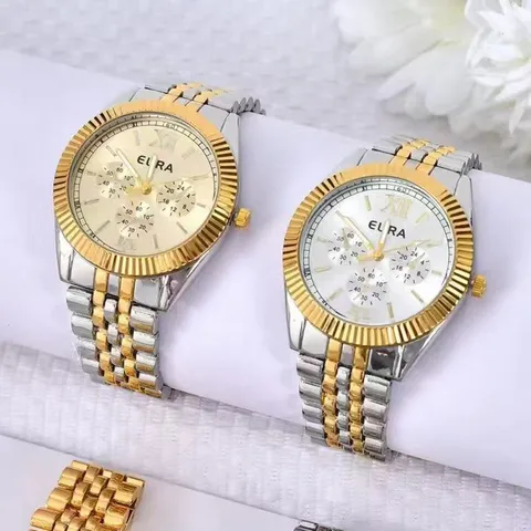 Herren Business Mode Quarzuhr Legierungsgehäuse Edelstahlband Geriffelte Lünette Rundes Zifferblatt Multifunktions Römische Ziffern Luxus Armbanduhr Für Männer Büro Geschenk