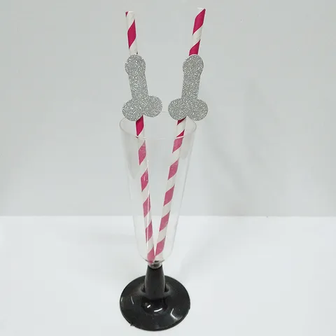 Creative Bone Design Paper Straws Decorative Drinking Straw Biodegradable Kraft Paper Straw For Party Events
