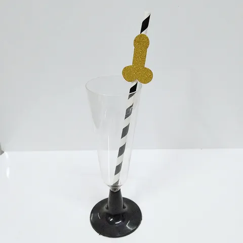 Creative Bone Design Paper Straws Decorative Drinking Straw Biodegradable Kraft Paper Straw For Party Events
