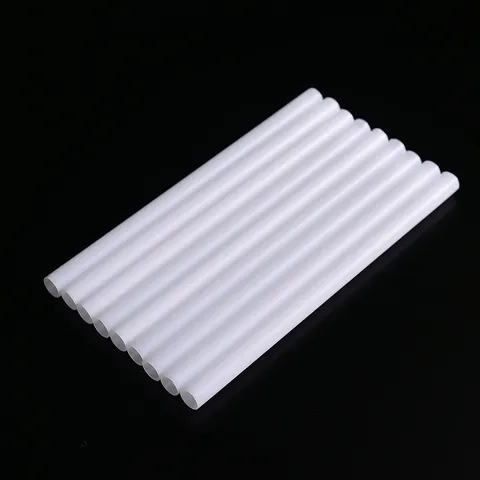 Reusable Plastic Drinking Straws Clear Hard Thickened Tubes For Milk Tea Daily Home Kitchen