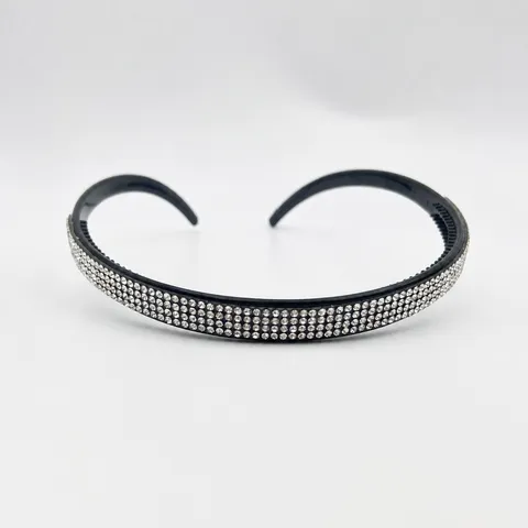 Rhinestone Headband Anti-slip Hair Hoop Sparkling Crystal Hair Accessories For Women Fashion Daily Headwear