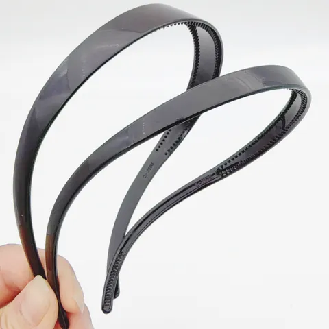Minimalist Plastic Resin Hair Band Anti-Slip Teeth Headband DIY Hair Accessories For Women Unisex Daily Hair Styling Tool