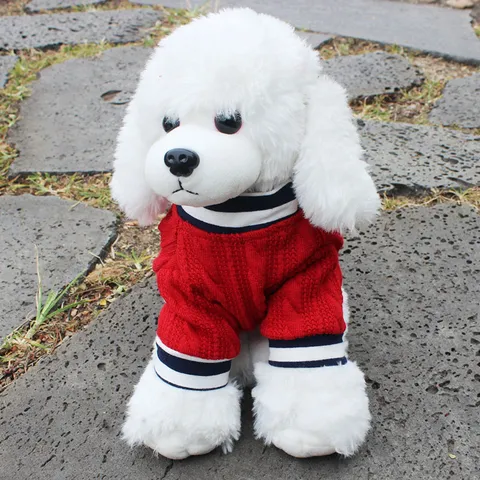 Autumn Winter Small Medium Dog Pet Sweater Warm Knitted Pullover Clothes For Puppy Cat Soft Apparel Outfit