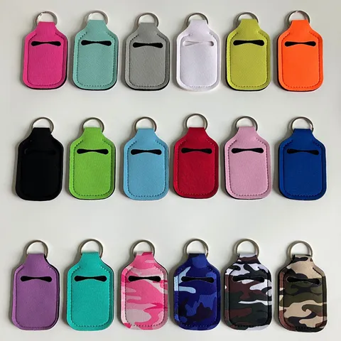 Фόρητο Κάλυμμα Μπουκαλιού Αρώματος από Neoprene Θήκη Κραγιόν Μανίκι Μπουκαλιού Απολυμαντικού Χεριών Με Μπρελόκ Φόρητη Τσάντα Αποθήκευσης Ταξιδιού