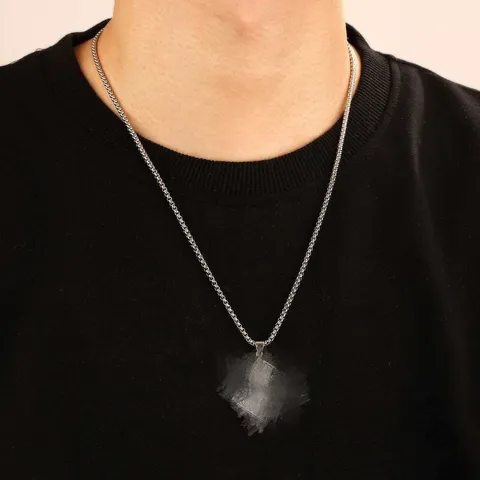 Collar con Colgante de Libro Vintage Unisex Streetwear Hip Hop Collar de Aleación