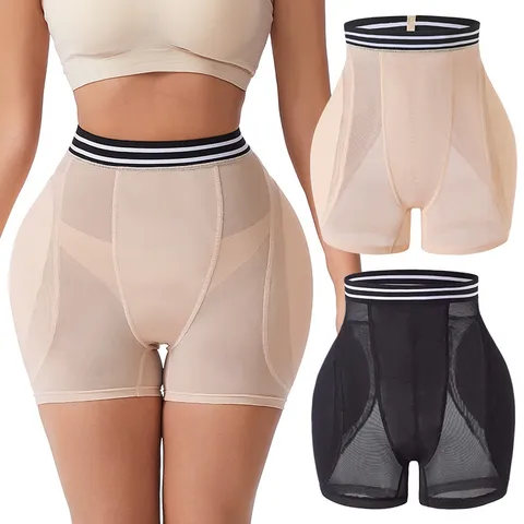 Women Butt Lifter Shapewear Tummy Control Padded Panties High Waist Breathable Mesh Hip Enhancer Underwear Daily Party