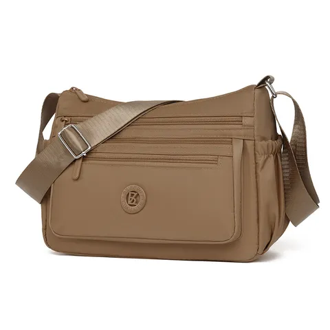 Damen Casual Nylon Umhängetasche Mehrere Fächer Schulter Dumpling Tasche Wasserdicht Reisen Handtasche Leicht Alltäglich