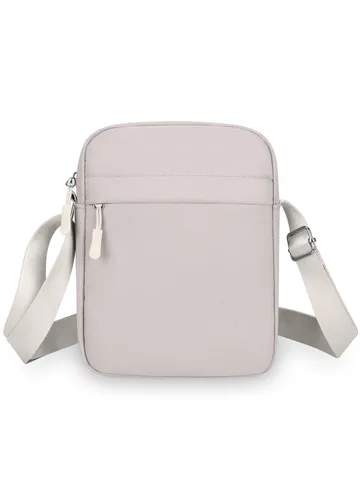 Damen Mode Oxford-Gewebe Umhängetasche Leicht Einfarbig Kleine Quadratische Tasche Täglich Street Style Schulter Handytasche