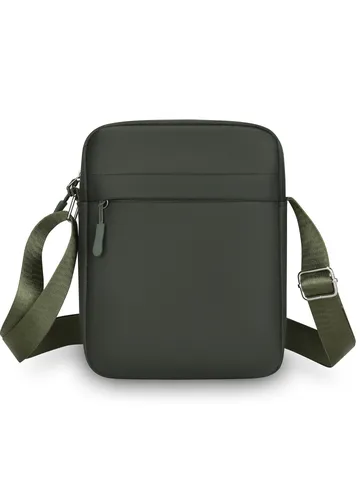 Herren Oxford Gewebe Vertikale Umhängetasche Leicht Lässig Schulter Handytasche Für Reisen Täglich Urban Mode Messenger Bag