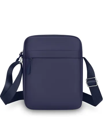 Herren Oxford Gewebe Vertikale Umhängetasche Leicht Lässig Schulter Handytasche Für Reisen Täglich Urban Mode Messenger Bag