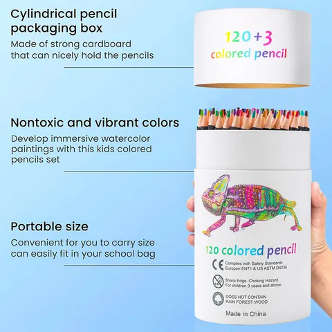 Professional Oil Based Colored Pencils Wood Pencils For Drawing Sketching Art Supplies Coloring And Shading