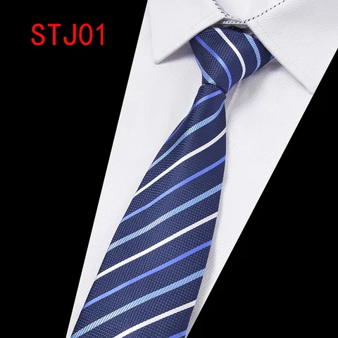 Herren Business Formal Polyesterseide Jacquard Retro Krawatte Hochzeit Party Anzug Hemd Zubehör Mehrere Stile Krawatte