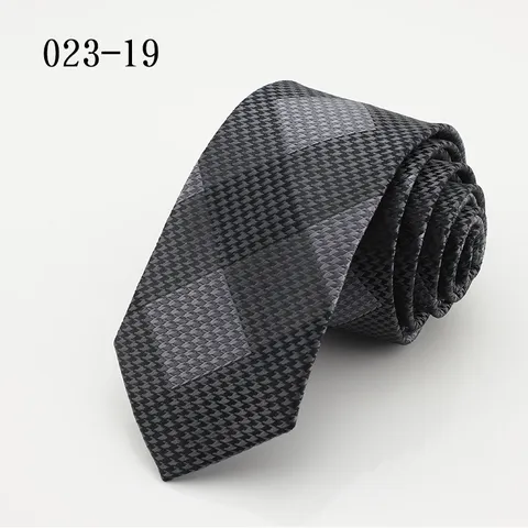 Herren Business Formale Krawatte Klassischer Geometrischer Karo Jacquard Schmale Krawatte Professioneller Arbeitsplatz Büro Anzug Zubehör