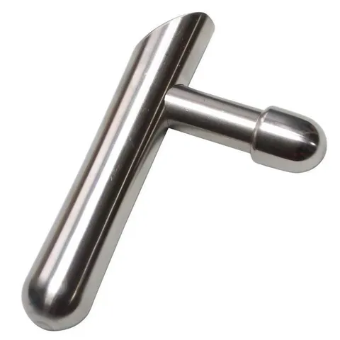 Multifunktional Edelstahl T Geformt Akupunkt Massage Stab Körper Bein Gesicht Kopf Auge Meridian Massager Werkzeug