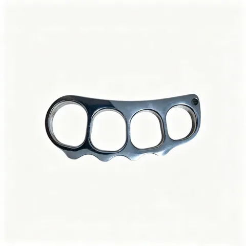 Extérieur Urgence Auto-défense Alliage de Zinc Métal Doigt Entraînement Fitness Outil Portable EDC Poche Gadget Doigt Garde