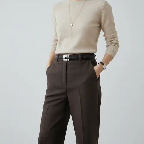 Women Retro Genuine Leather Belt Minimalist Casual Jeans Pants Thin Waistband With Metal Pin Buckle Fashion Accessory