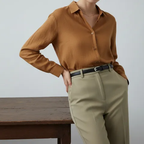 Women's Genuine Leather Belt Minimalist Casual Pin Buckle Belt Elegant Fashion Dress Waist Belt For Jeans Trousers