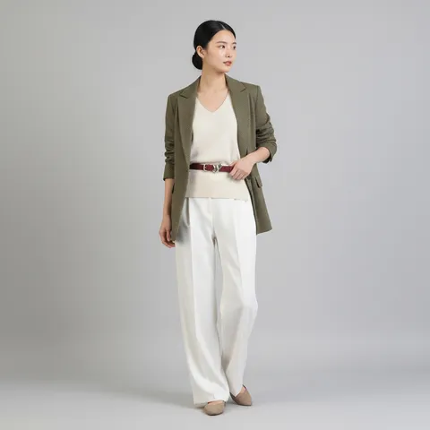 Women's Genuine Leather Belt Minimalist Casual Versatile Pin Buckle Waist Belt For Dress Pants Fashion Accessories