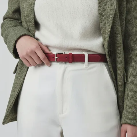 Women's Genuine Leather Belt Retro Pin Buckle Versatile Casual Waist Strap For Jeans Fashion Dress Accessories