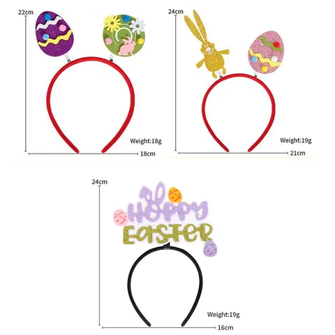 Easter Bunny Egg Headband Cute Rabbit Hair Hoop Festival Party Hair Accessories