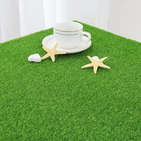 Artificial Moss Turf Flocked Green Grass Mat Fake Lichen For DIY Micro Landscape Home Decor Craft Display