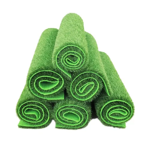 Artificial Moss Turf Flocked Green Grass Mat Fake Lichen For DIY Micro Landscape Home Decor Craft Display