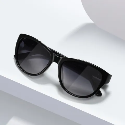 Donna Moda Occhiali da Sole Polarizzati UV400 Montatura Quadrata Lente TAC Esterno Guida Chic Occhiali