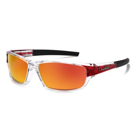 Gafas de Sol Deportivas Polarizadas para Hombre Ciclismo UV400 Aire Libre Antirreflejos Conducción Pesca Montura PC Lente TAC