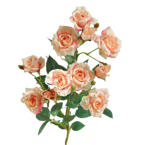 Artificial Rose Flower Bouquet Simulation Bubble Rose Silk Flowers For Home Living Room Dining Table Party Decor