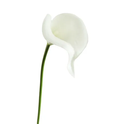 Artificial Calla Lily Single Branch Silk Fake Flower For Living Room Home Decor Table Floral Arrangement Photography Prop