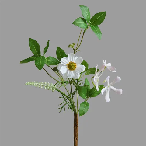 Artificial Silk Flower Marguerite Bouquet European Vintage Home Decor Simulation Flower Wedding Photography Props