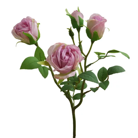 Artificial Silk Rose Flowers French Romantic Fake Floral Bouquet For Home Living Room Decor Photography Props